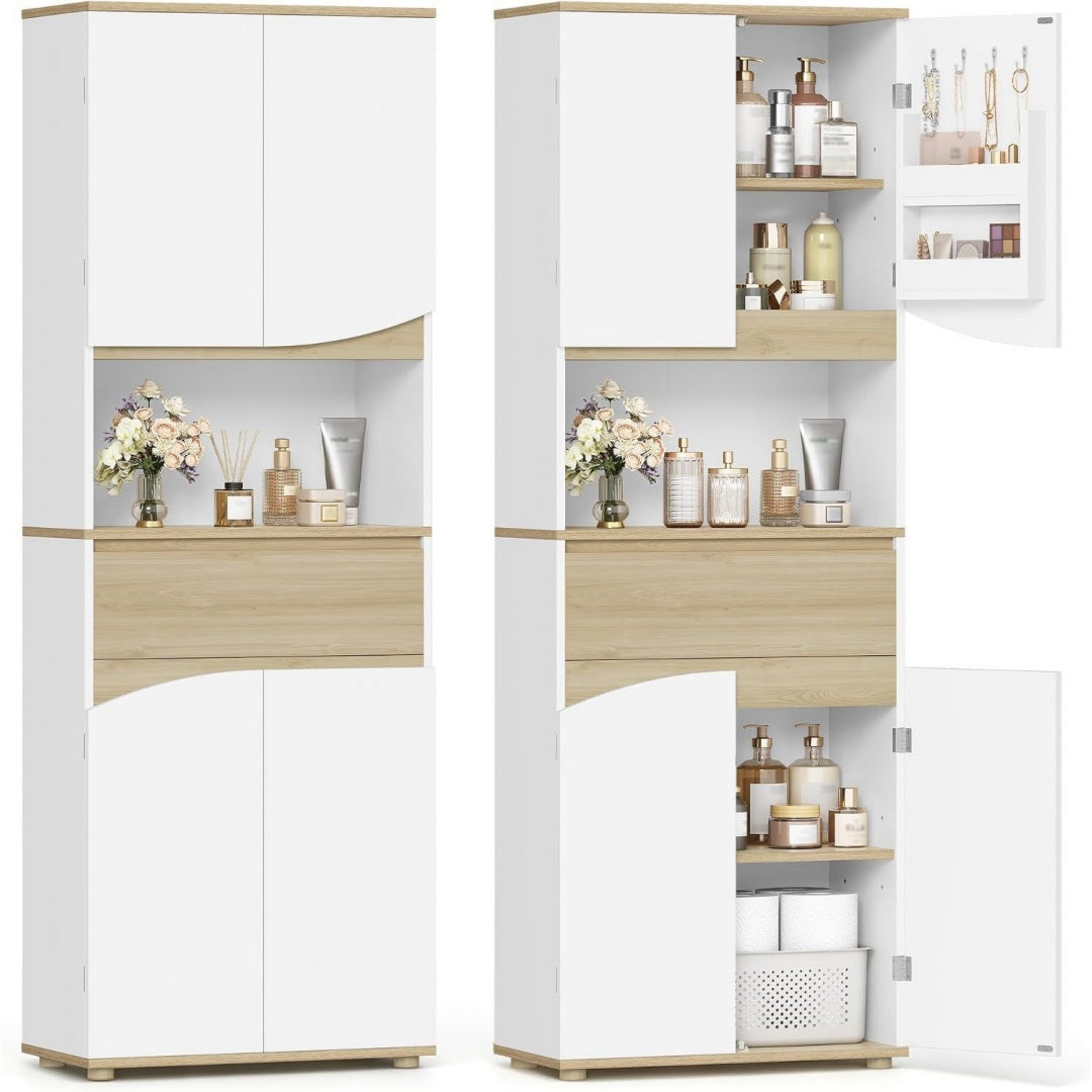 Mobili a colonna con vano contenitore 60 x 30 x 170 cm