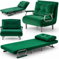 Divano reclinabile verde 80 x 68 x 82 cm