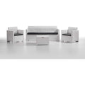 Divano BICA 9068 Set Nebraska Salottino Divano Poltrone Tavolino, Polipropilene, B