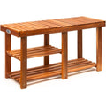 panche contenitore legno per ingresso letto