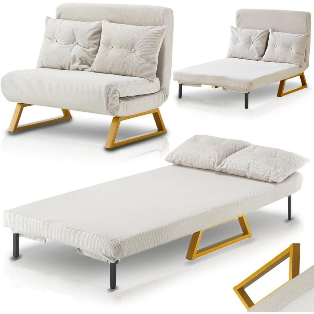 divani crema per letto imbottito