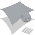 vele parasole grigio per eventi resistente