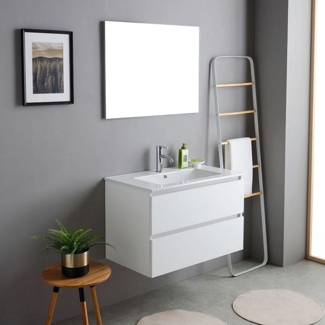 Specchio 80 cm with Mirror con cassetti