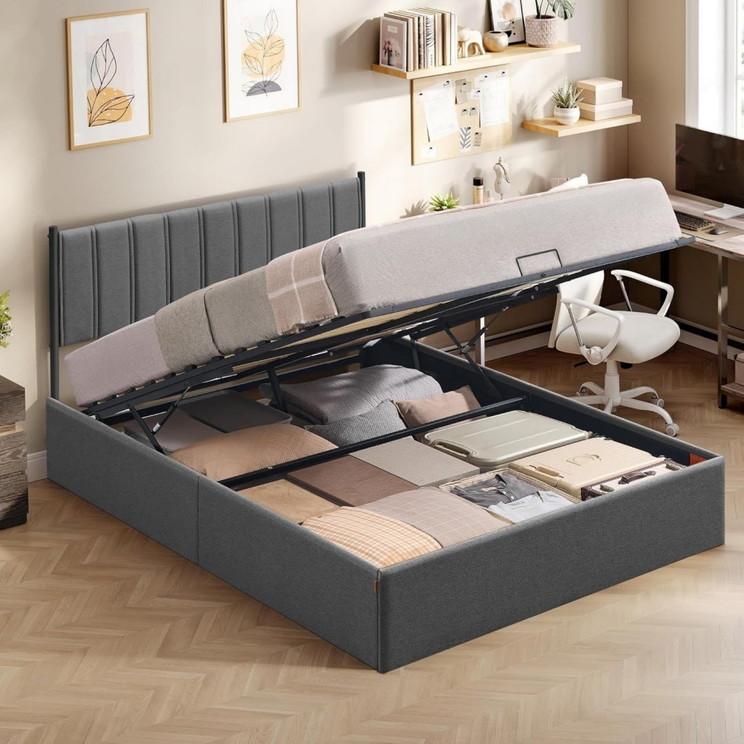 Letto 160 x 200 cm con vano contenitore