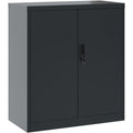 Armadio Archiefkast 79x40x90 cm staal antracietkleurig