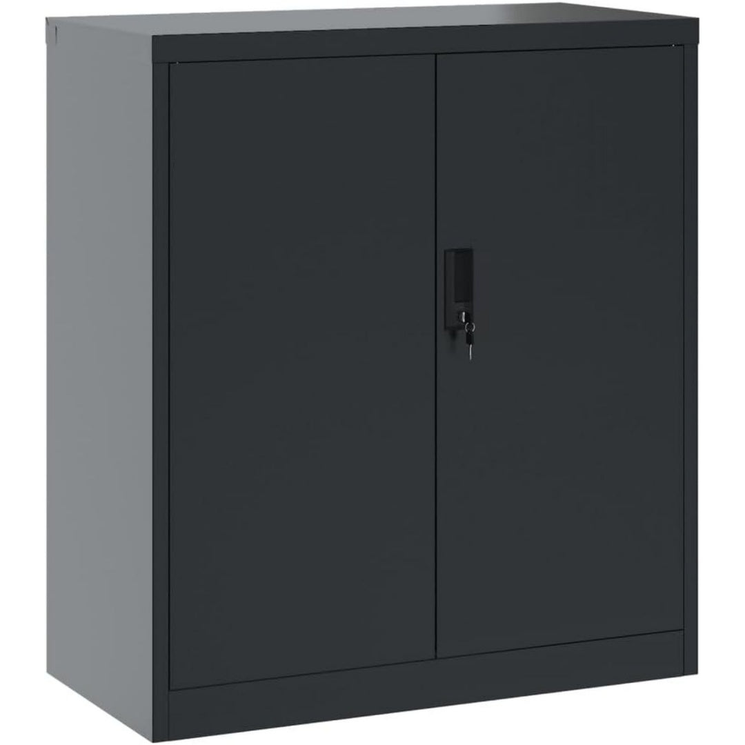 Armadio Archiefkast 79x40x90 cm staal antracietkleurig