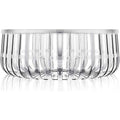 Set soggiorno con vano contenitore cristallo 61 X 21 cm