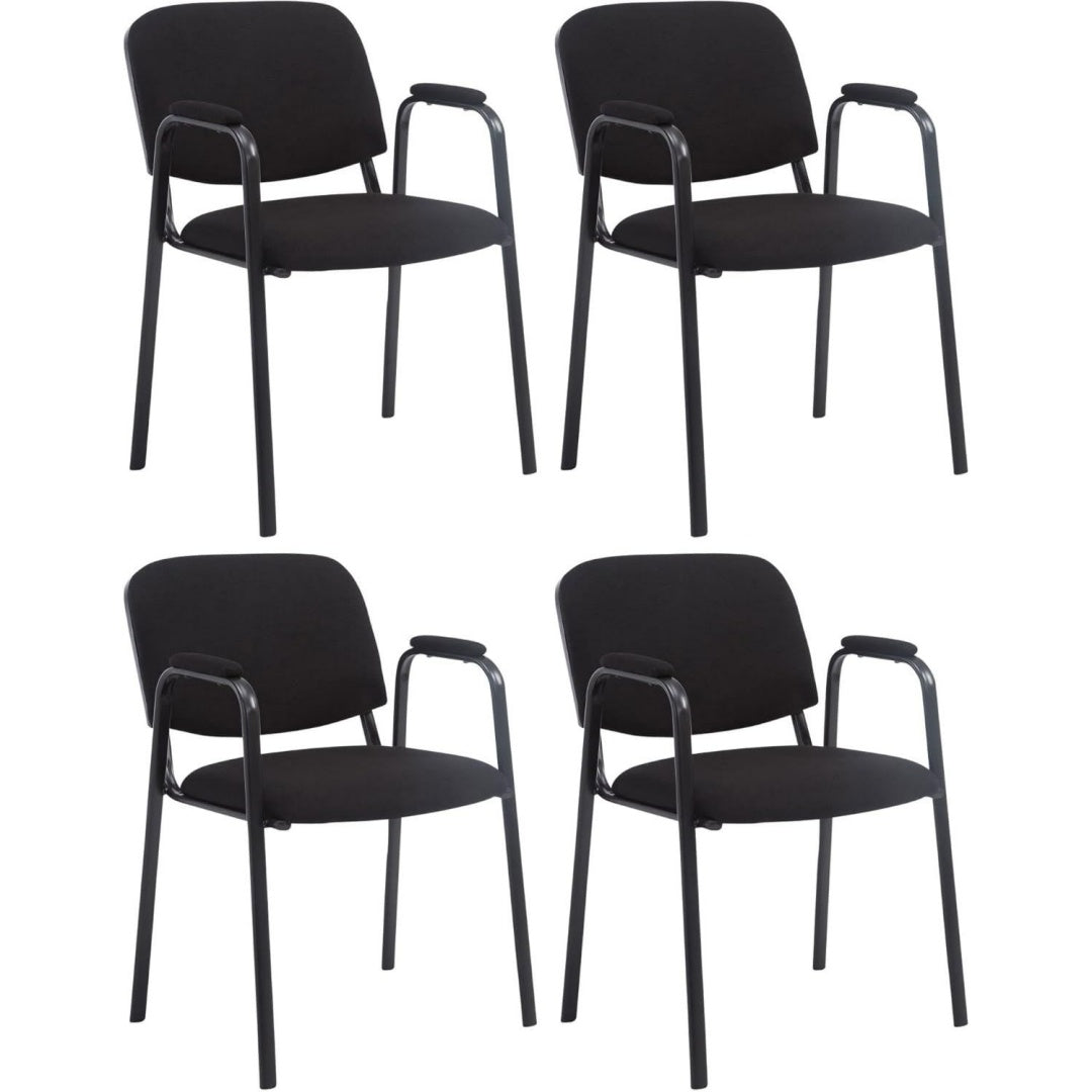 sedie per sala d'attesa nero 13